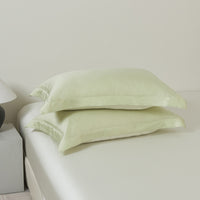 Cyan Green TENCEL™ Pillow Sham x2p