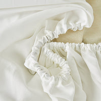 Lucci Cotton Bedskirt Duvet Cover Set