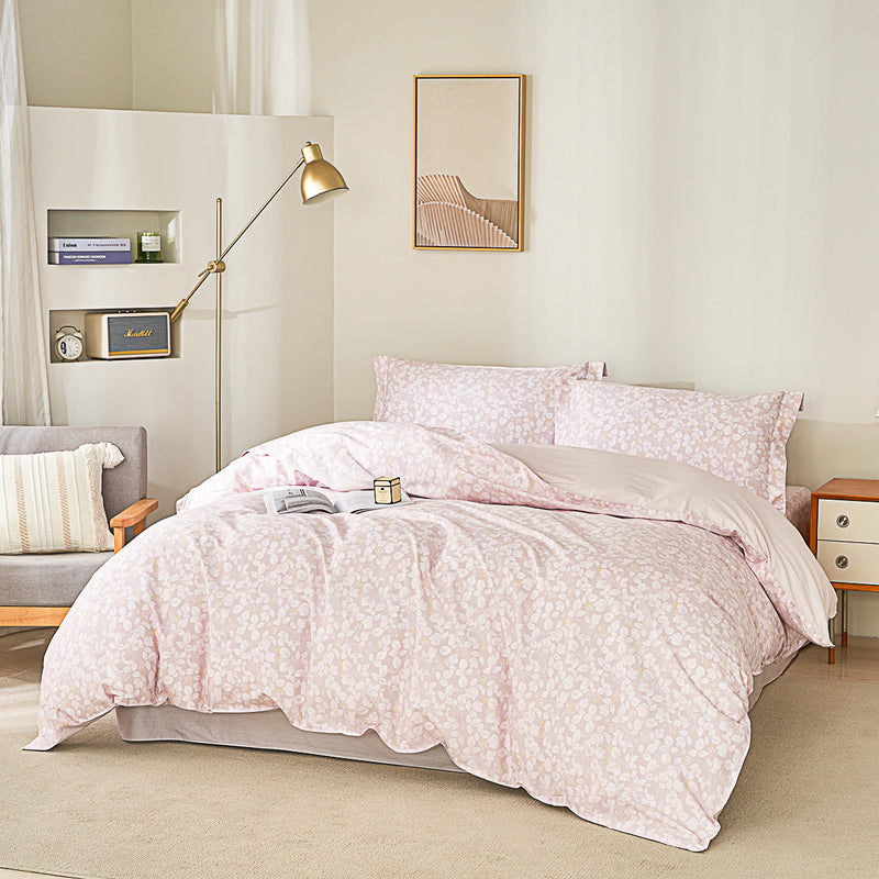 Juliet Cotton Bedskirt Duvet Cover Set