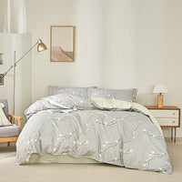 Aurelia Cotton Bedskirt Duvet Cover Set