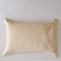 Mu-Nature Apricot Cotton Standard Pillow Sham Set