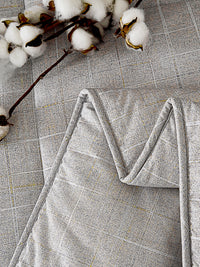 Psi-Starry Gray Cotton All Season Comforter