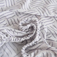 Tana Cotton Fitted Sheet Duvet Cover Set