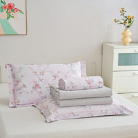 Rozy Floral Premium Cotton Bedspread Set