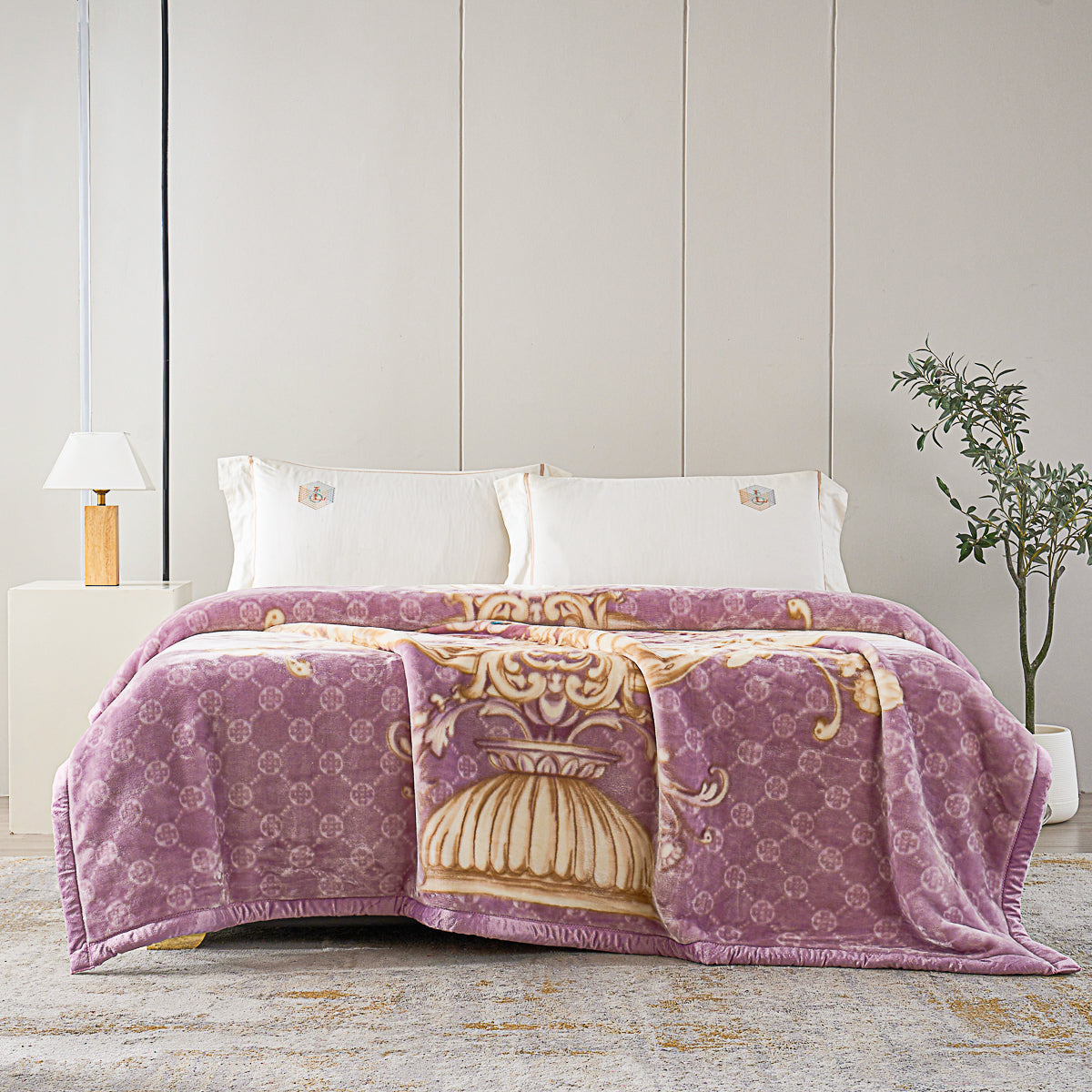 Lavena Ultra Soft Fleece Winter Blanket (Queen size) – Qbedding