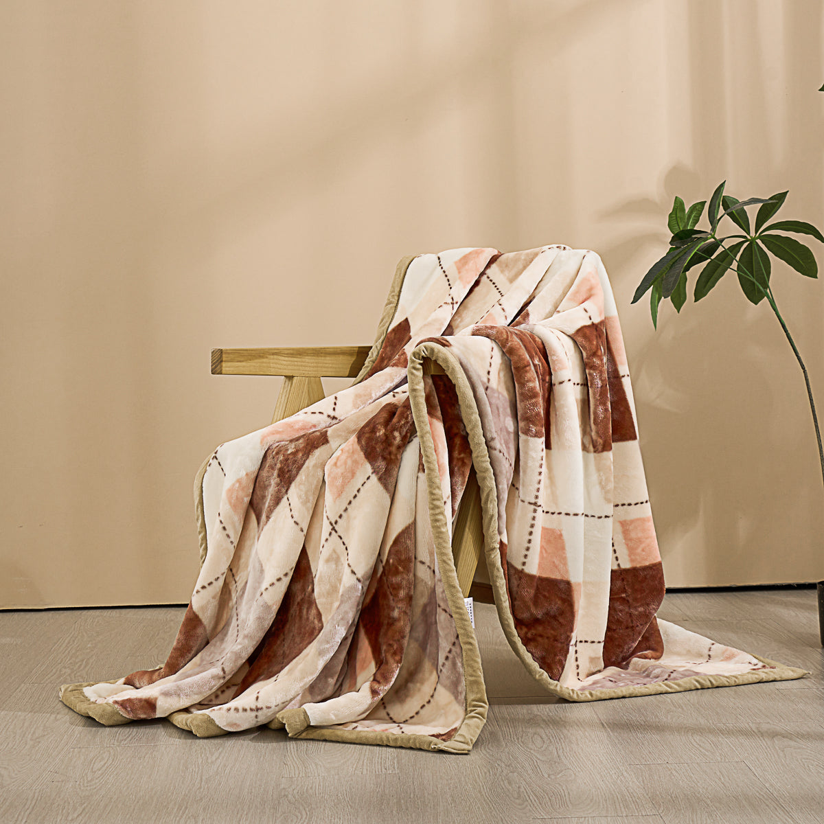 Greene Fleece Throw Blanket