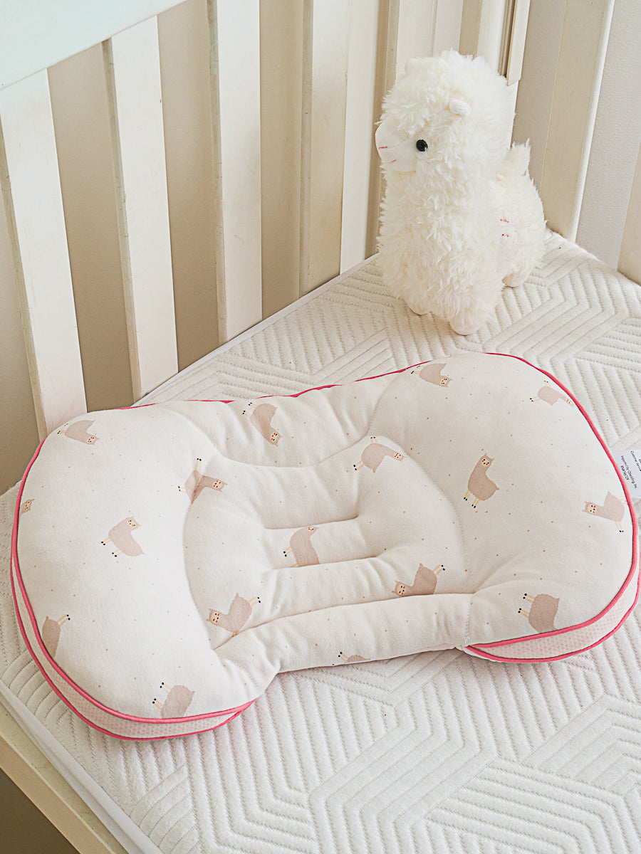 Happy Alpaca Knitted Shaped Pillow