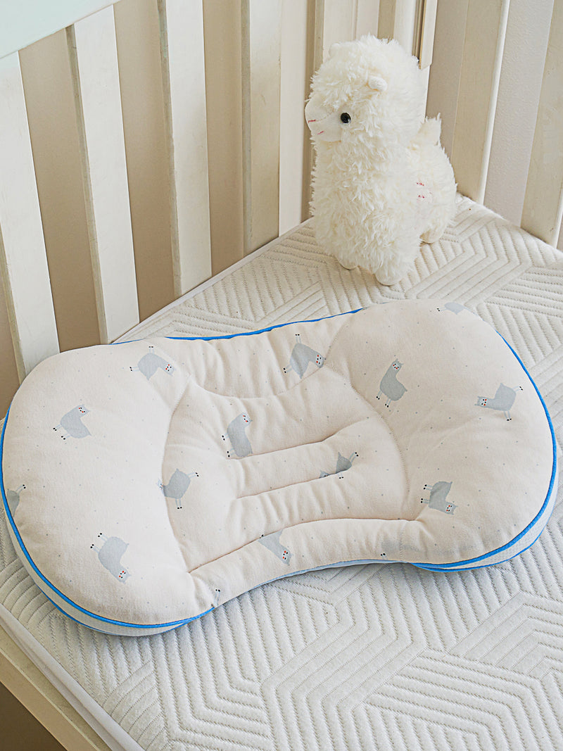 Happy Alpaca Knitted Cotton Pillow