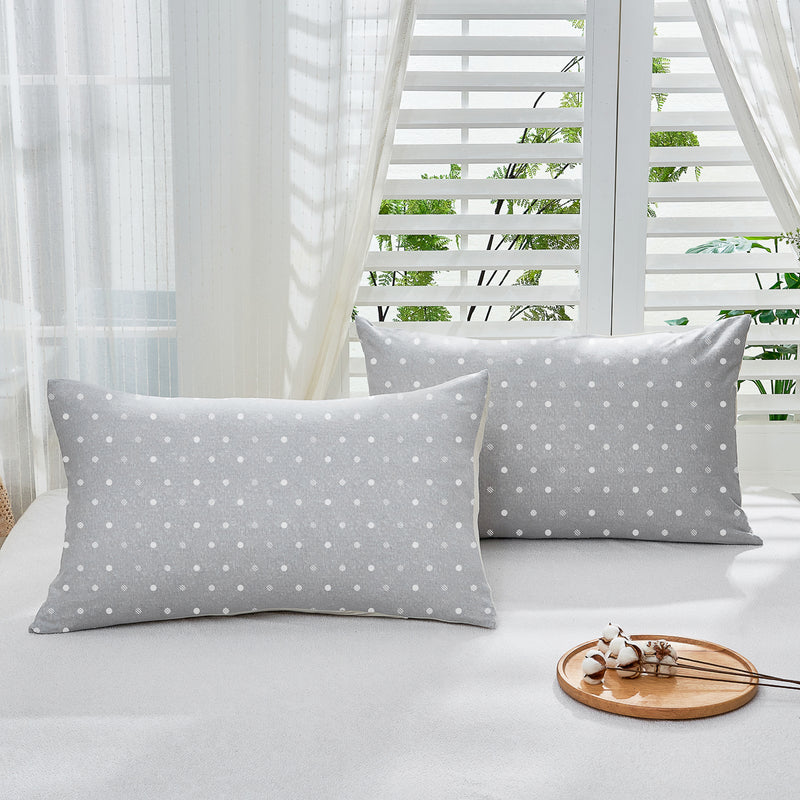 Lithe Polka Dot Cotton Pillow Sham