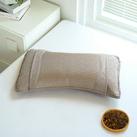 Plaid Bing Si Rattan Tea Stem Pillow