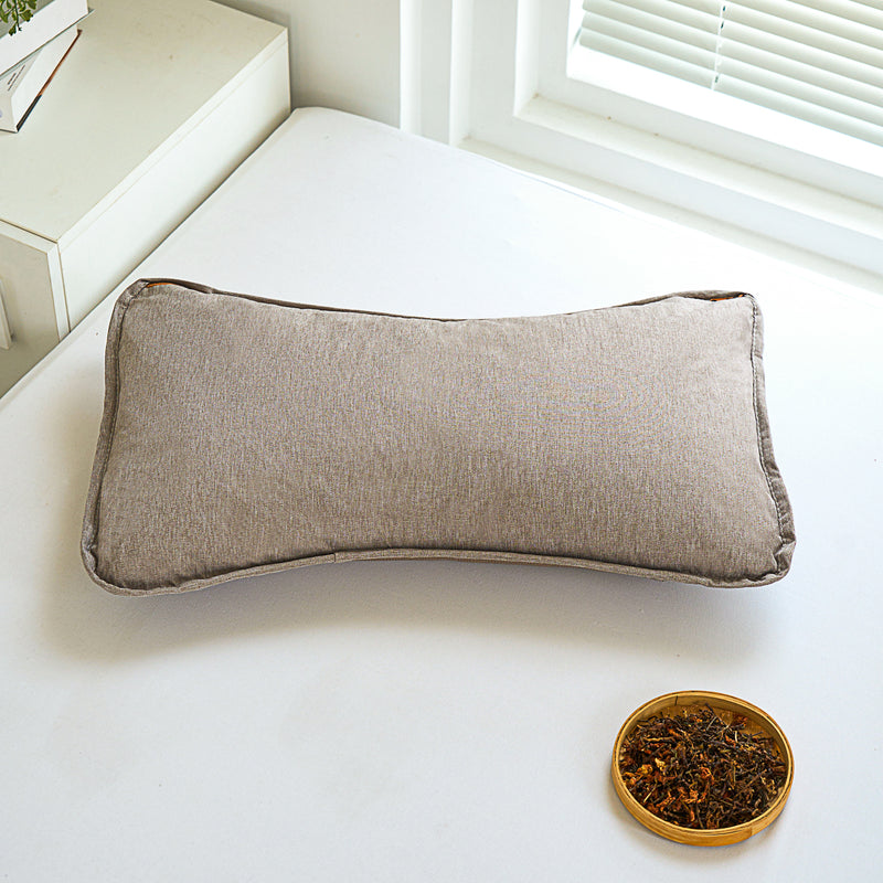 Plaid Bing Si Rattan Tea Stem Pillow