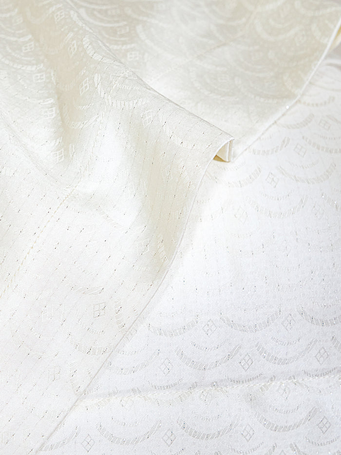 Lily White Tencel™ Jacquard Pillow Sham x2P