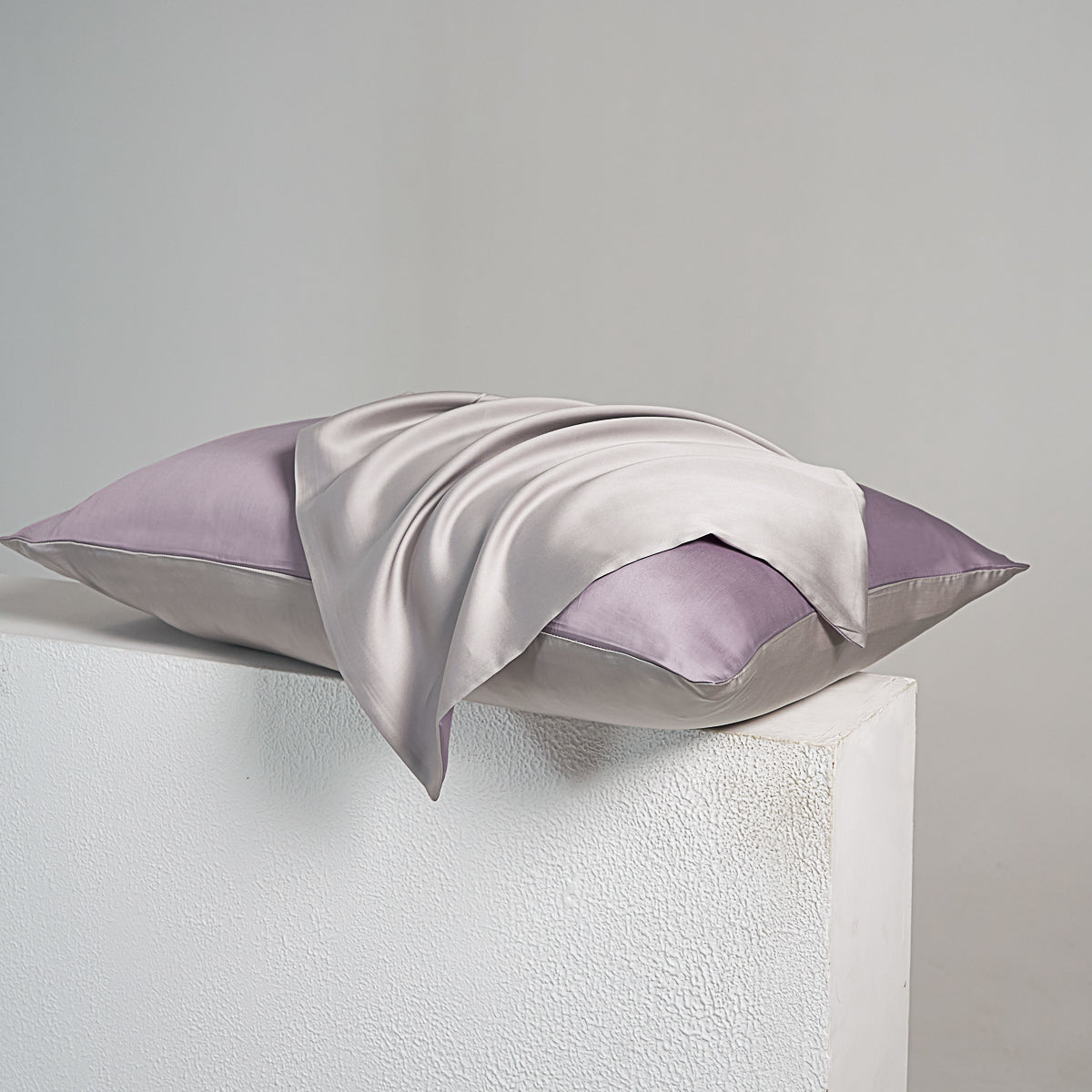 Starry Purple Tencel™ Pillow Sham Set