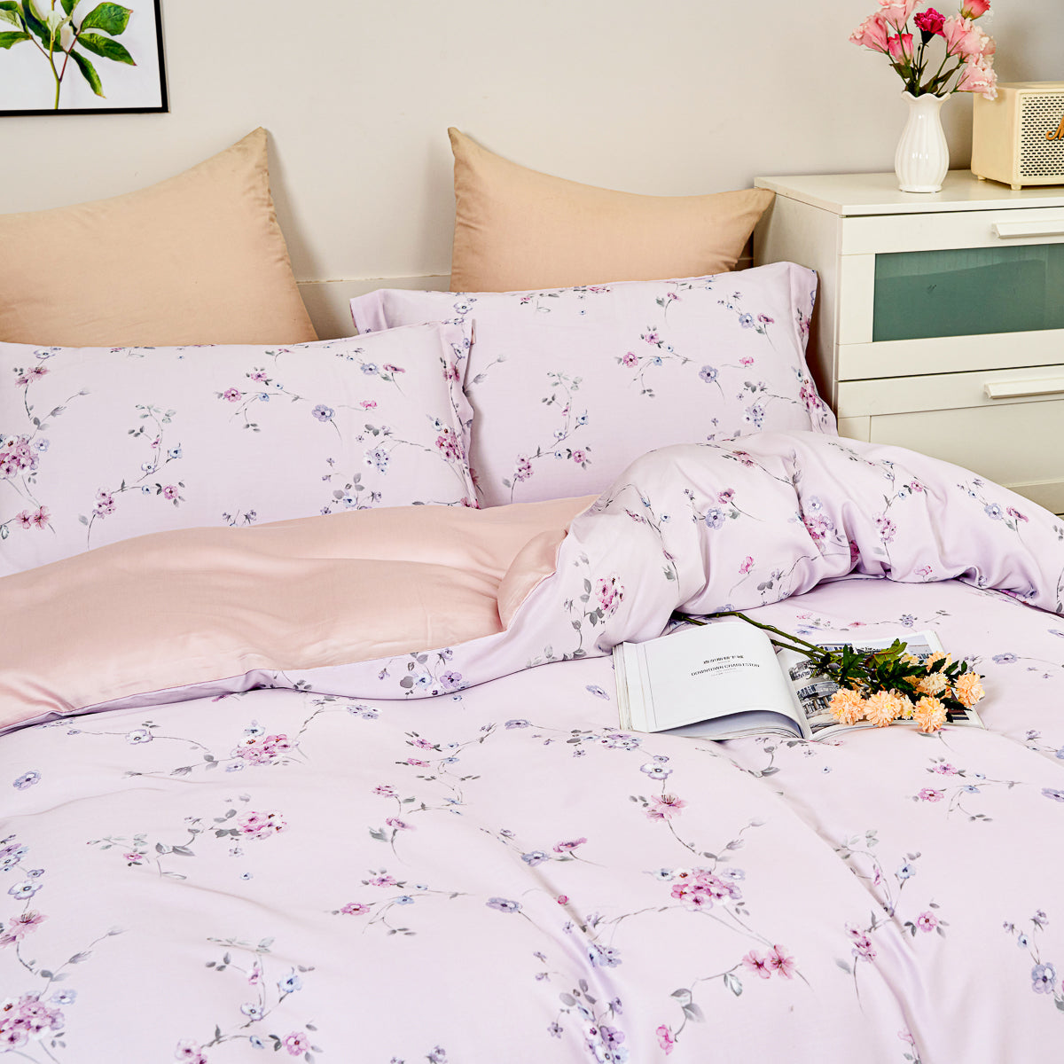Miriam Floral TENCEL™ Lyocell Bedspread Sets