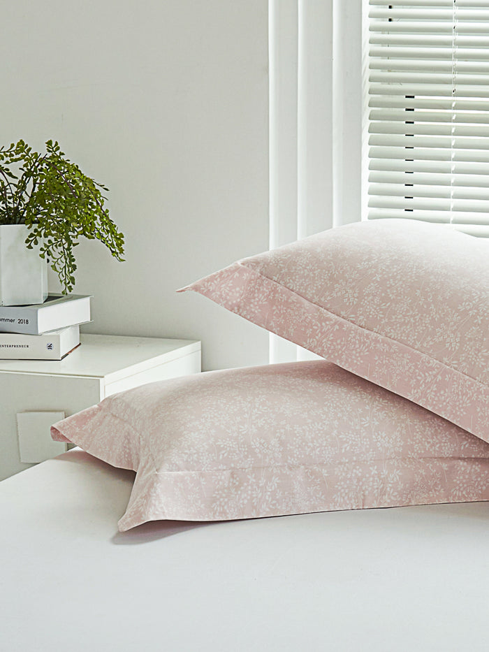 Kai Jade Pink Cotton Standard Pillow Sham