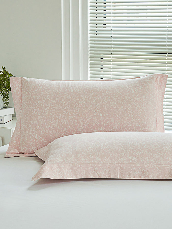 Kai Jade Pink Cotton Standard Pillow Sham