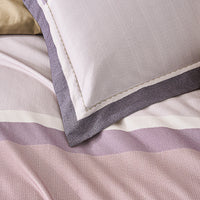 Romantic Cipher Plaid Brushed Cotton Fitted Sheet Set