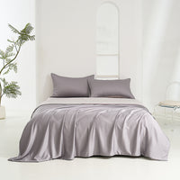 Shadow Gray TENCEL™ Lyocell Fitted Sheet Set