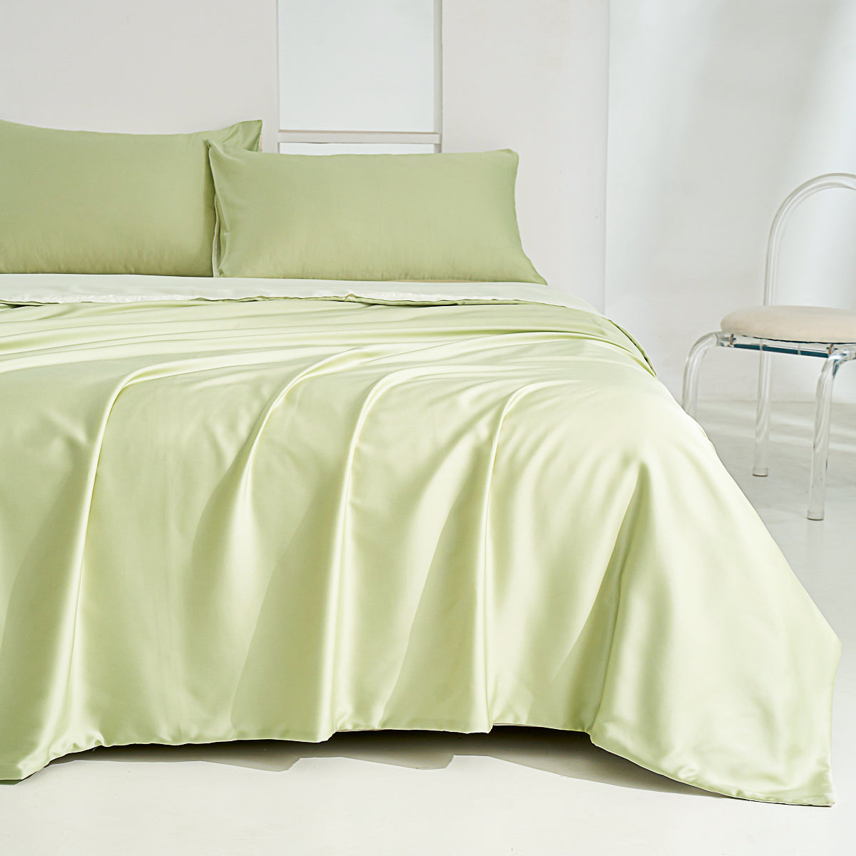 Emerald Green TENCEL™ Lyocell Fitted Sheet Set