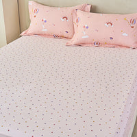 Allie Cotton Fitted Sheet Duvet Cover Set