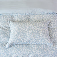 Leafya Cotton Bedskirt Duvet Cover Set