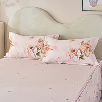 Flonico Cotton Bedskirt Duvet Cover Set