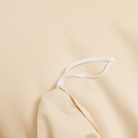 Harvest Gold Solid Color Premium Cotton Duvet Cover