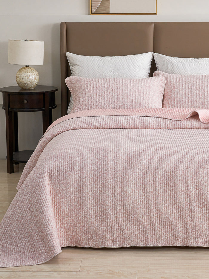Elssa Sylvcel Floral Quilt Set
