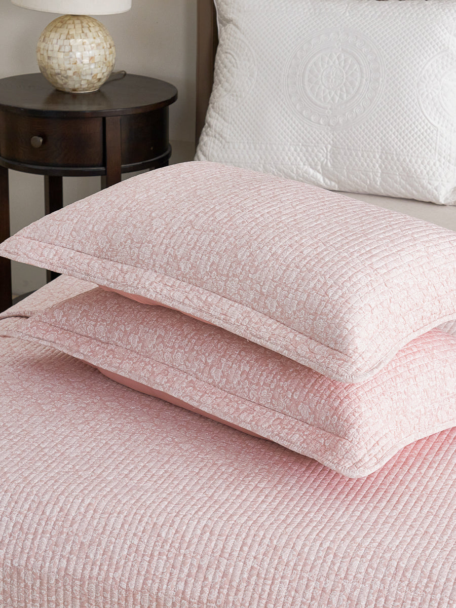 Elssa Sylvcel Floral Quilt Set