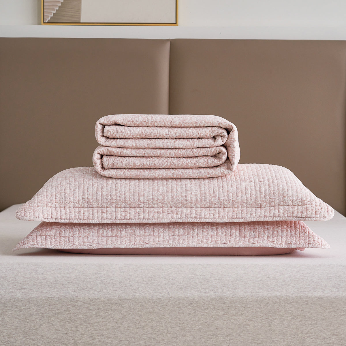 Elssa Sylvcel Floral Quilt Set