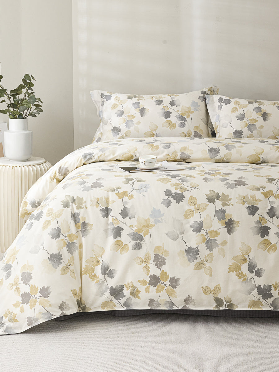 Élysée Cotton Bedskirt Duvet Cover Set