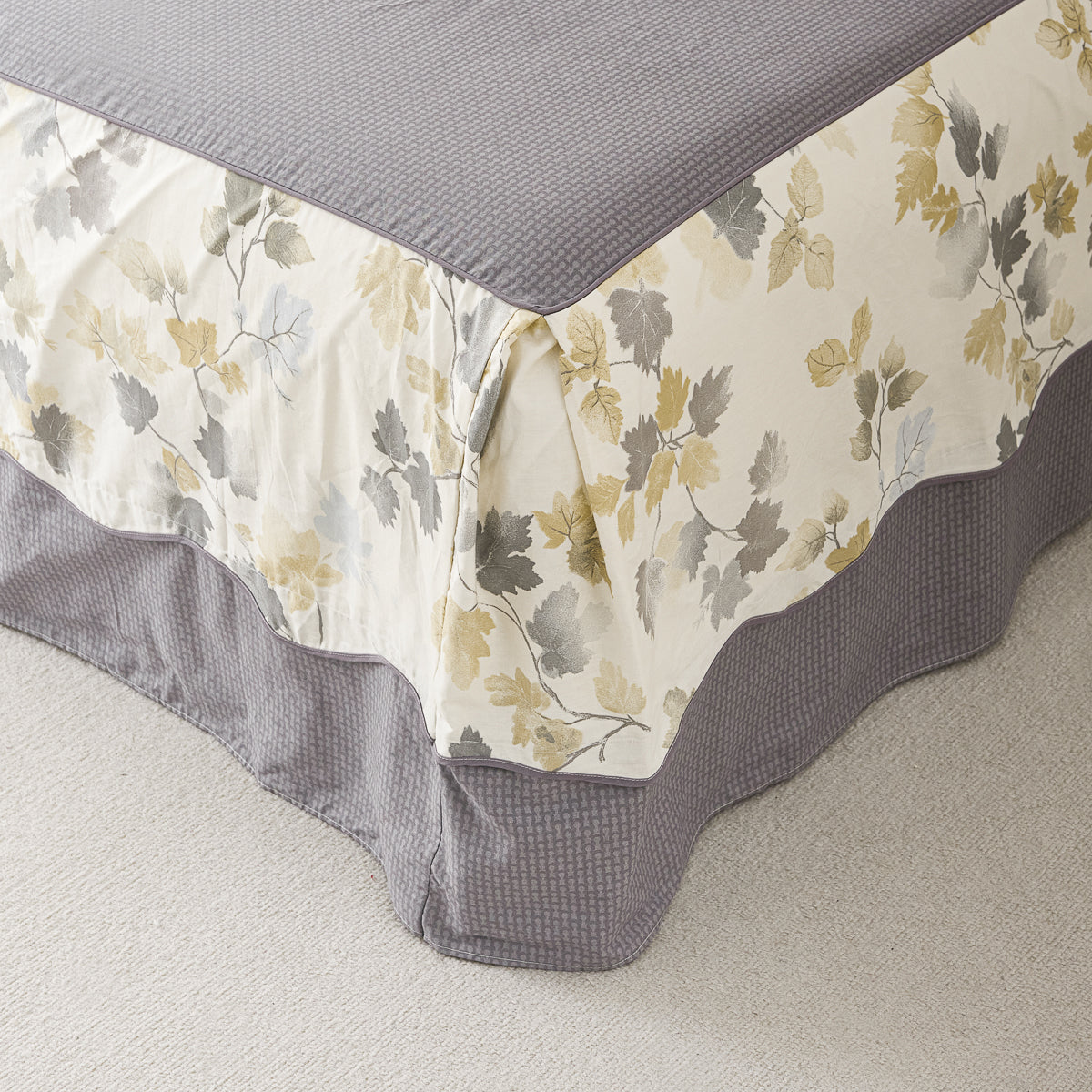 Élysée Cotton Bedskirt Duvet Cover Set