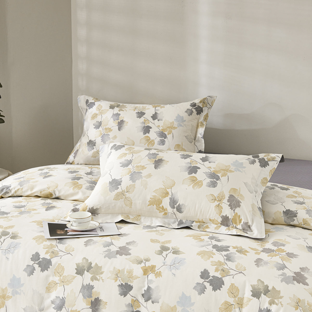 Élysée Cotton Bedskirt Duvet Cover Set