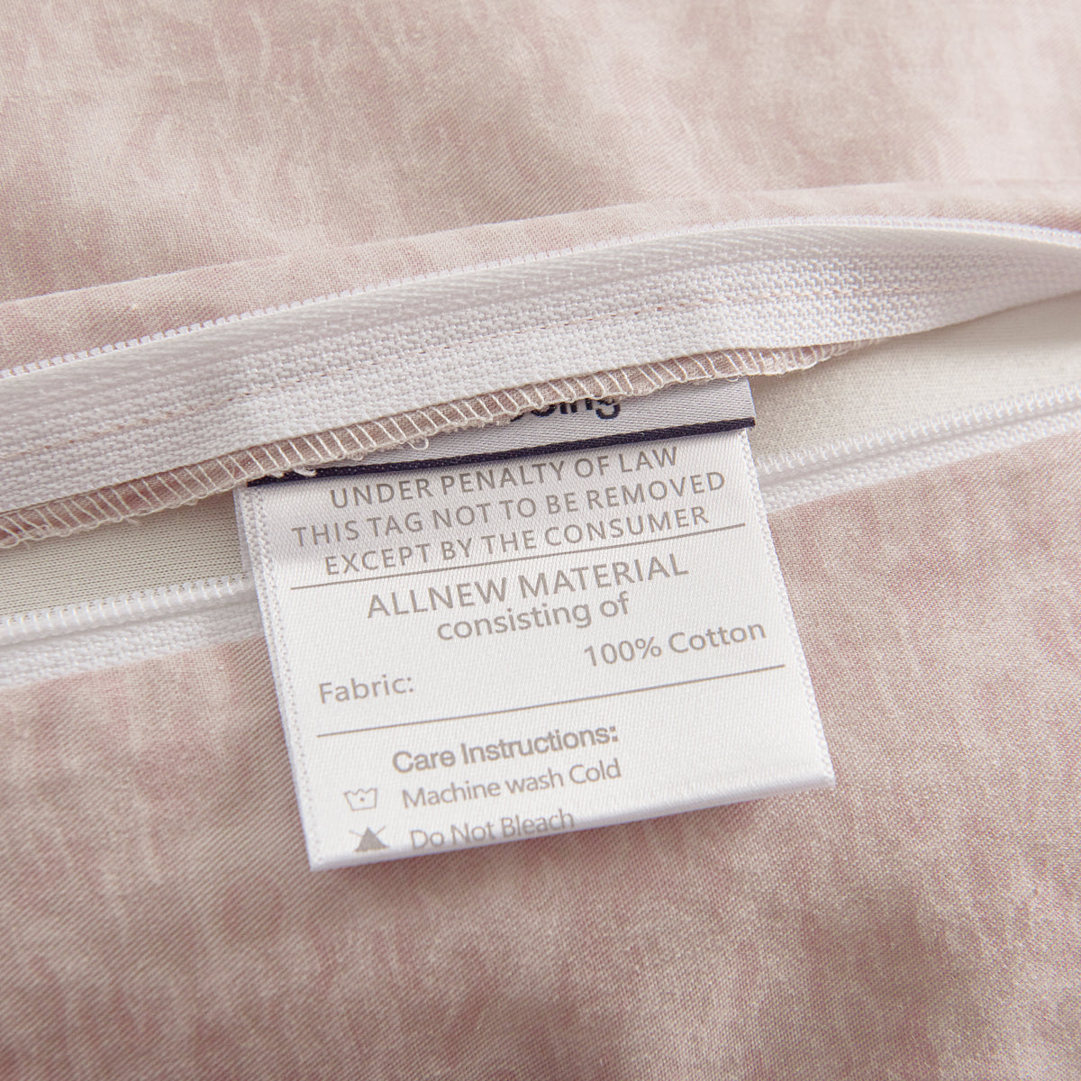 Ember Blush (Fire) Cotton Duvet Cover