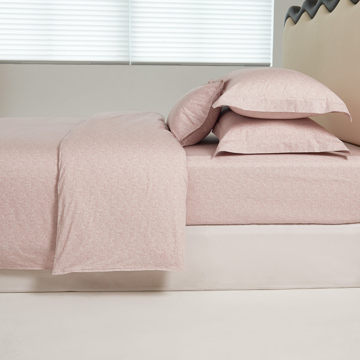 Ember Blush (Fire) Cotton Duvet Cover
