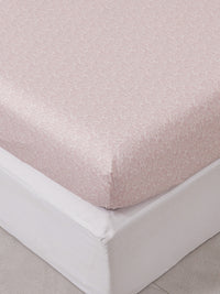 Ember Blush (Fire) Cotton Fitted Sheet