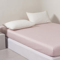 Ember Blush (Fire) Cotton Fitted Sheet