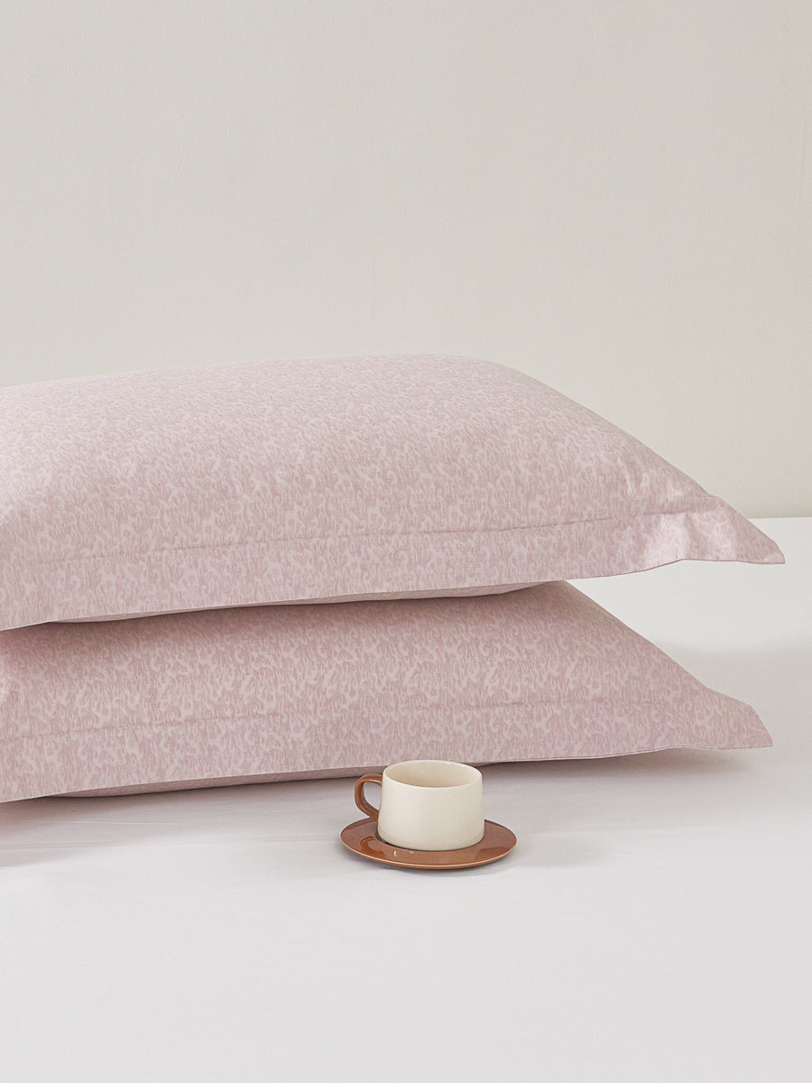 Ember Blush (Fire) Cotton Pillow Sham