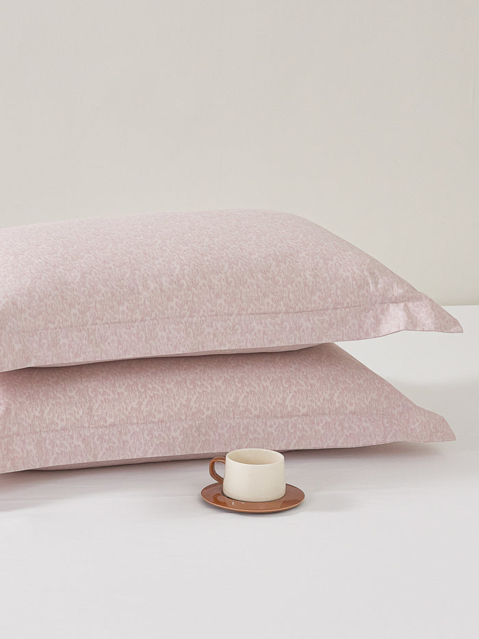 Ember Blush (Fire) Cotton Pillow Sham