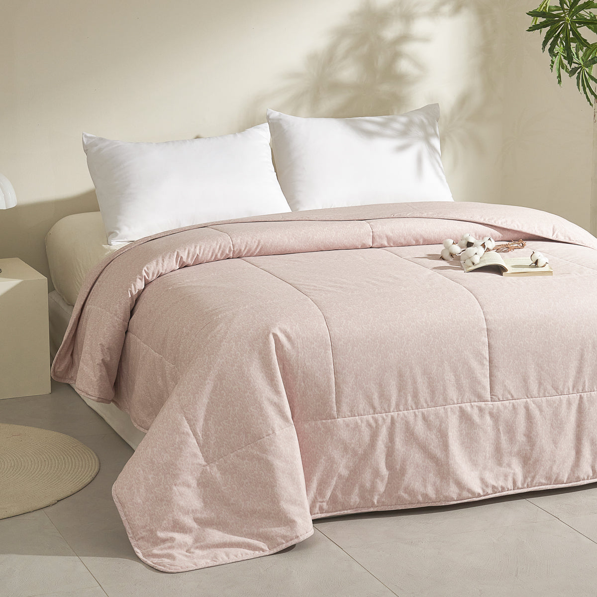 Ember Blush (Fire) Cotton Light Comforter