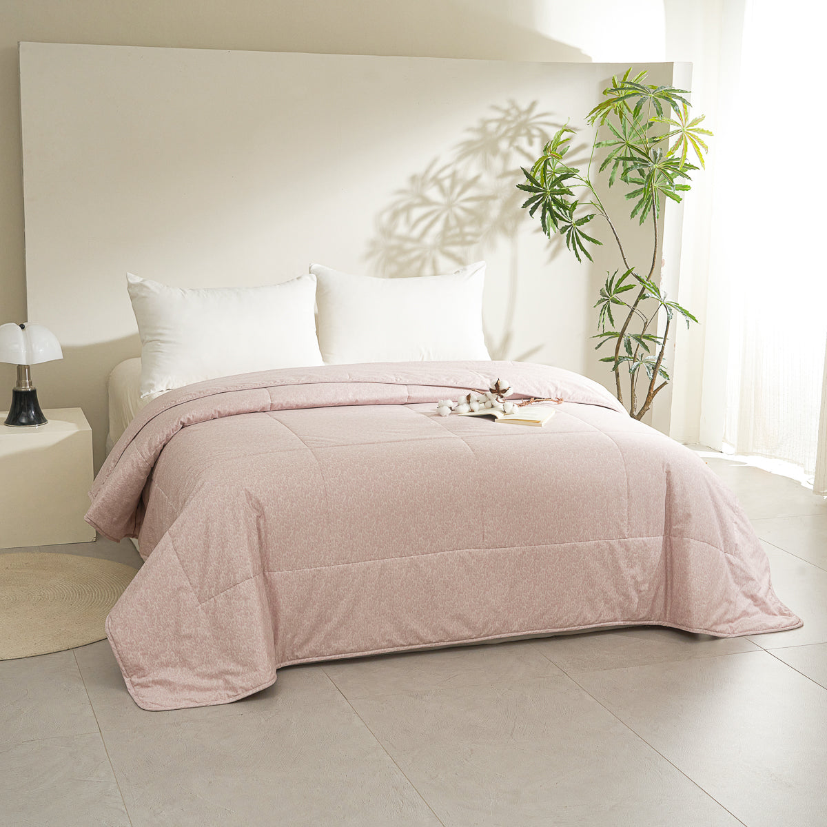 Ember Blush (Fire) Cotton Light Comforter