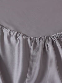 Enamel Gray TENCEL™ Fitted Sheet
