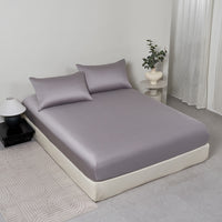Enamel Gray TENCEL™ Fitted Sheet