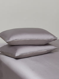 Enamel Gray TENCEL™ Fitted Sheet Set