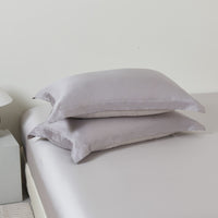 Enamel Gray TENCEL™ Pillow Sham x2p