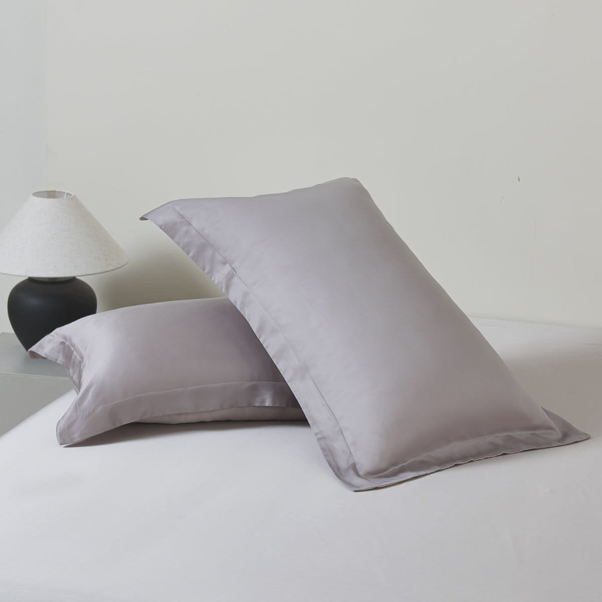 Enamel Gray TENCEL™ Pillow Sham x2p