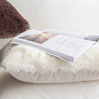Faux Fur Decorative Pillowcase (20"x20")