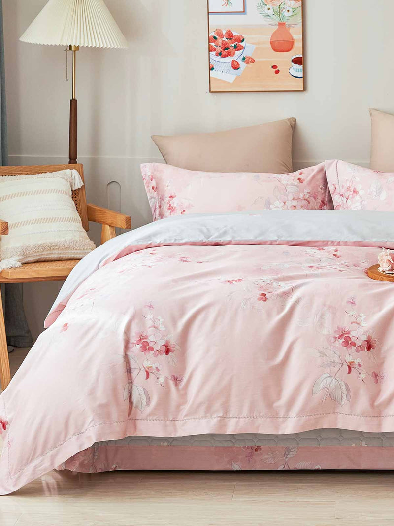 Floral Premium Cotton Bedspread Set