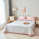 Floral Premium Cotton Bedspread Set