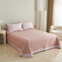 Florin Floral Premium Cotton Bedspread Set